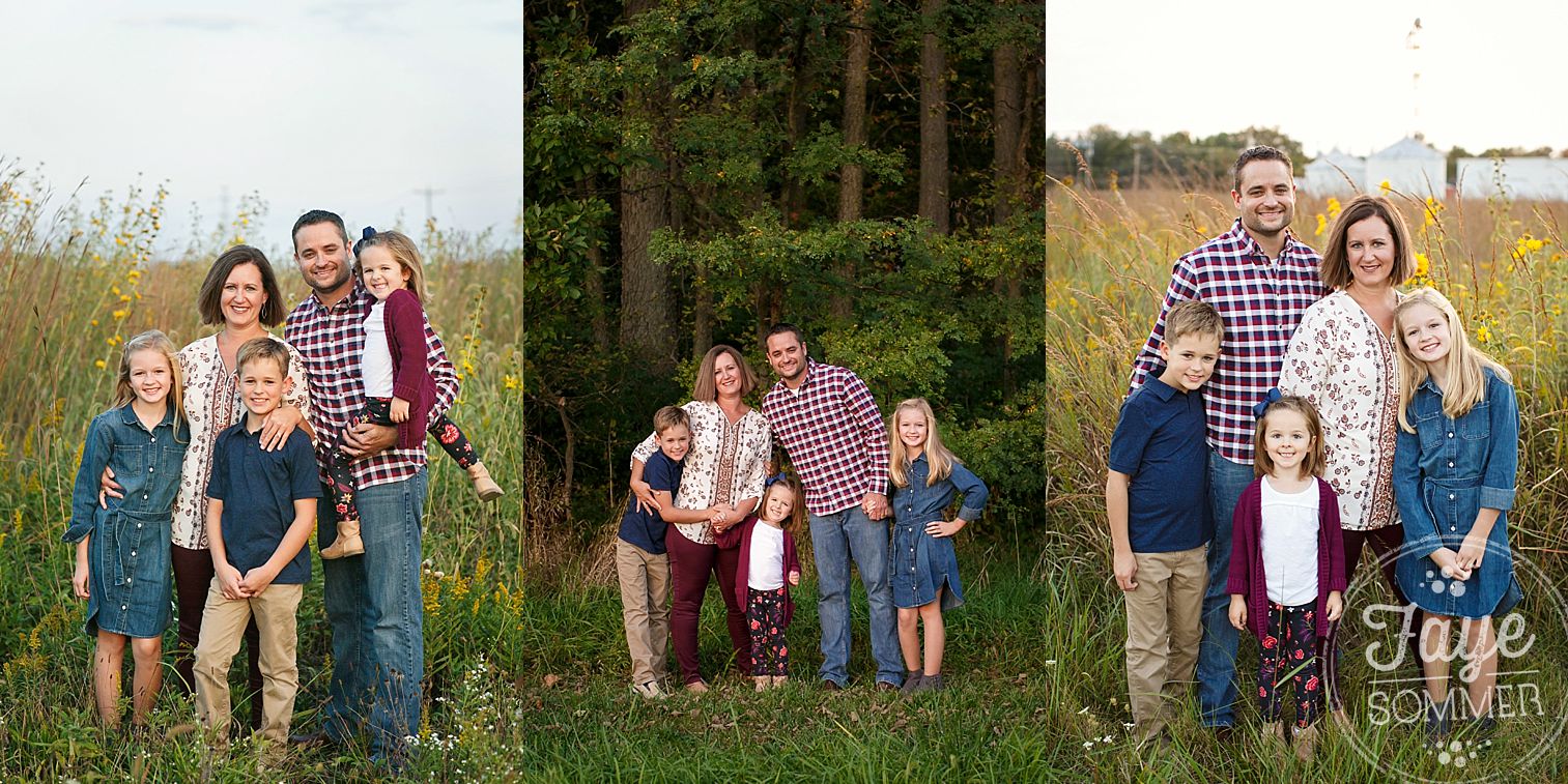 tipp city ohio fall family photography